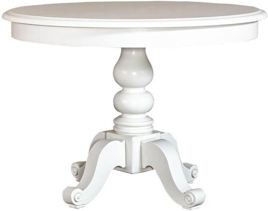 Our Honest Take on the Pemberly Row White Pedestal Dining Table