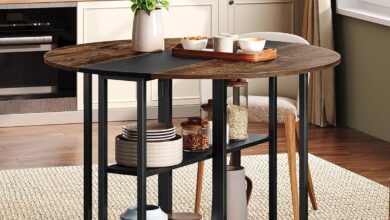 Our Take on the CHOEZON Folding Dining Table: Space-Saving & Sturdy