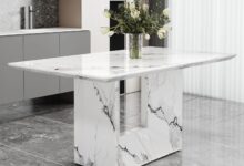 Why We Love the Henf White Marble Dining Table for Our Home