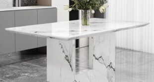 Why We Love the Henf White Marble Dining Table for Our Home