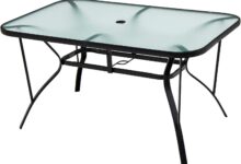 Our Honest Take on the Tangkula 55″ Patio Dining Table for 6