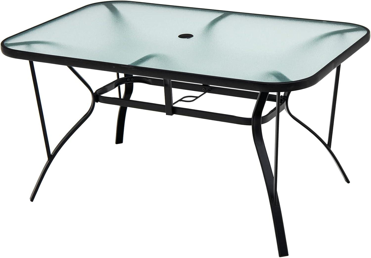 Our Honest Take on the Tangkula 55″ Patio Dining Table for 6