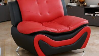 Our Honest Take on Toseslo’s Stylish Black & Red Leather Set