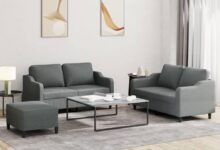 Our Honest Take on the Dark Gray Fabric Sofa Set for Living Rooms