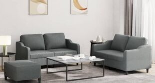 Our Honest Take on the Dark Gray Fabric Sofa Set for Living Rooms