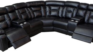 Our Honest Take on the YZABEL Black Reclining Sectional Sofa Set