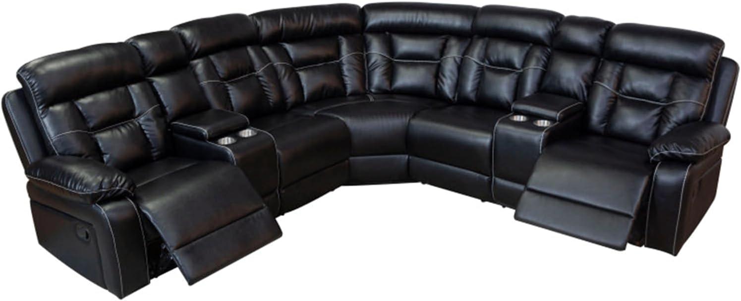 Our Honest Take on the YZABEL Black Reclining Sectional Sofa Set