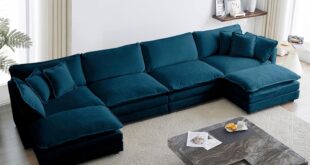 Our Honest Take on the 146.5″ U-Shaped Cloud Modular Sofa