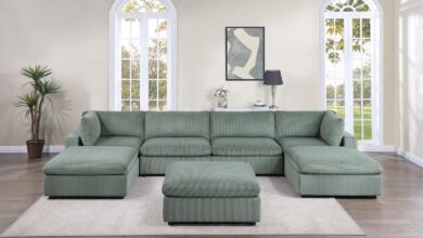 Our Take on the Sage 7pc Corduroy Modular Sectional Set