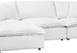 How We Made Our Living Room Shine with the Cali Pearl Sectional