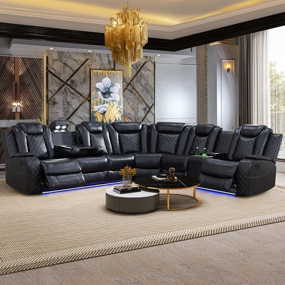 Our Honest Take on the Evedy Recliner Sectional: Comfort Meets Tech