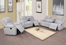 Our Take on the Versatile Grey Linen Sofa Set with Storage Features