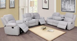 Our Take on the Versatile Grey Linen Sofa Set with Storage Features