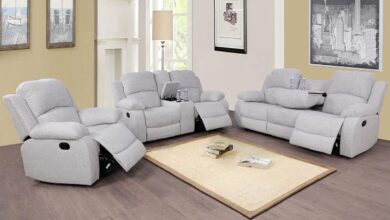 Our Take on the Versatile Grey Linen Sofa Set with Storage Features