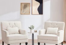 Why We Love the HUIMO Tufted Club Chairs for Any Room