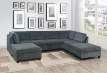 Our Honest Take on the Gray Chenille Modular U-Sectional Sofa Set