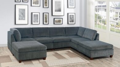 Our Honest Take on the Gray Chenille Modular U-Sectional Sofa Set