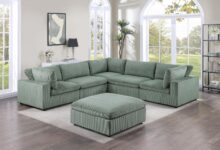 Our Honest Take on the Sage Corduroy 6-Piece Sectional Set