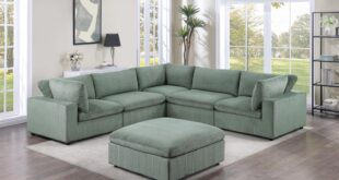 Our Honest Take on the Sage Corduroy 6-Piece Sectional Set