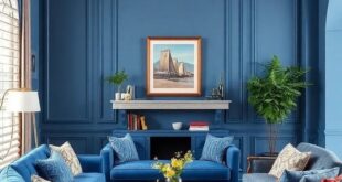 24 Timeless Classic Blue Living Room Ideas Infused with Vintage Charm and Style