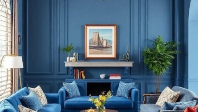 24 Timeless Classic Blue Living Room Ideas Infused with Vintage Charm and Style