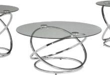 Why We Love the Ashley Hollynyx 3-Piece Chrome Table Set