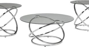 Why We Love the Ashley Hollynyx 3-Piece Chrome Table Set