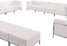 Our Take on the Flash Furniture HERCULES White LeatherSoft Sofa Set