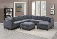 Our Take on the Ash Grey Chenille 9-Piece Sectional Set