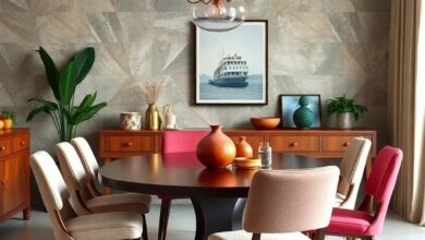 23 Stylish Ways to Elevate Your Retro Dining Room with Mismatched Vintage Chairs