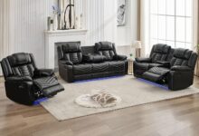 Our Honest Take: Manual Recliner Sofa with Wireless Charging & Sound