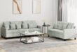 Our Take on the Light Grey Velvet Sofa: Style Meets Comfort