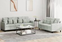 Our Take on the Light Grey Velvet Sofa: Style Meets Comfort