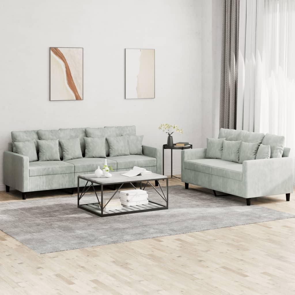 Our Take on the Light Grey Velvet Sofa: Style Meets Comfort