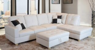 Our Honest Take on the Beverly Fine Russes White Sectional Sofa Set
