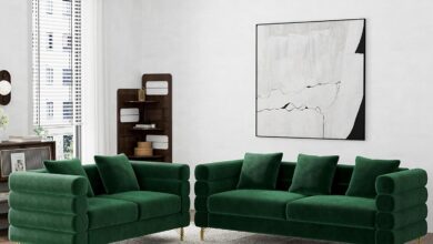 Our Take on the Emerald Velvet Sofa & Loveseat Set: Comfort Meets Style