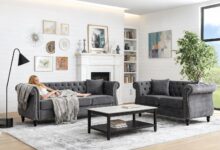 Our Honest Take on the Classic Chesterfield Velvet Sofa Set