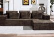 How We Loved the HABUTWAY 105″ Modular Velvet Sofa Experience