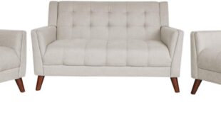 How Our Living Room Transformed with Evelyn Mid-Century Set