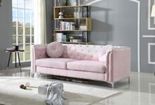 How We Loved the Stylish, Space-Saving Pink Sofa Set For Our Home