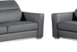 Our Take on BlackJack Furniture’s Sleek Italian Leather 2-Piece Set