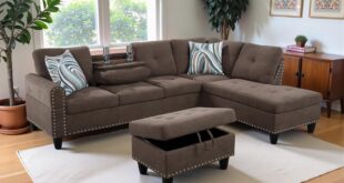 Discovering Comfort and Style: Our Review of the 98″ Sectional Sofa