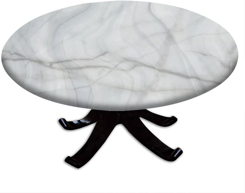 Our Honest Take: Marble Round Table Cloth for 36