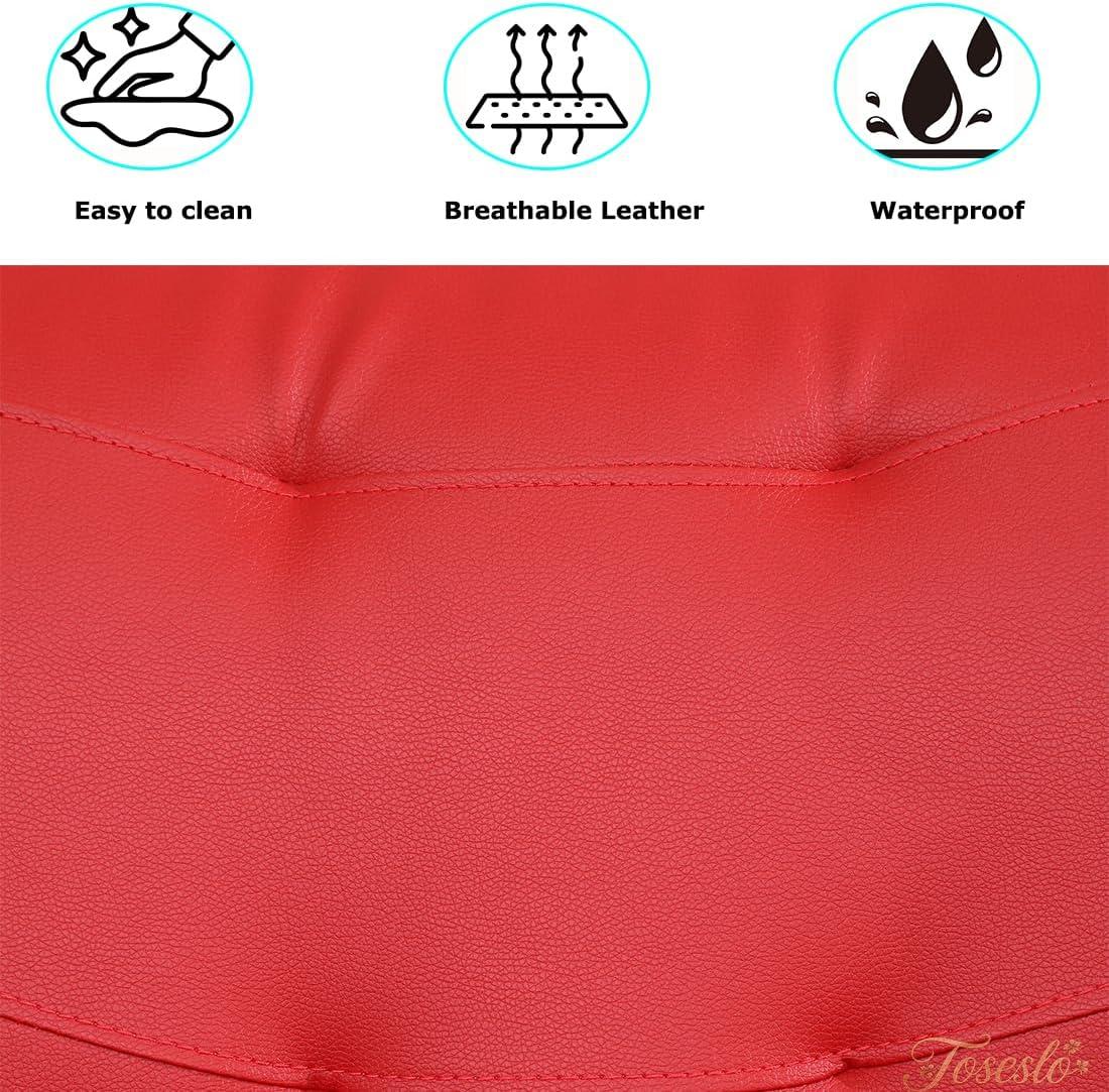 Our Honest Take on Toseslo's Stylish Black & ‌Red leather Set