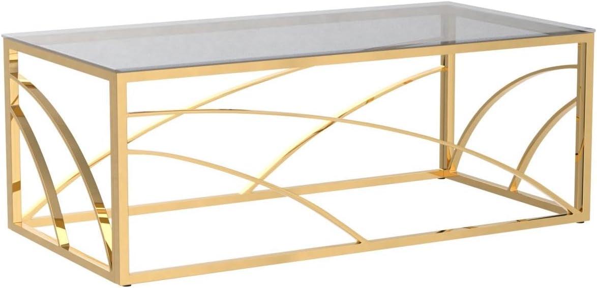 our Honest Take on the Sleek Gold & glass Coffee Table for Living Rooms