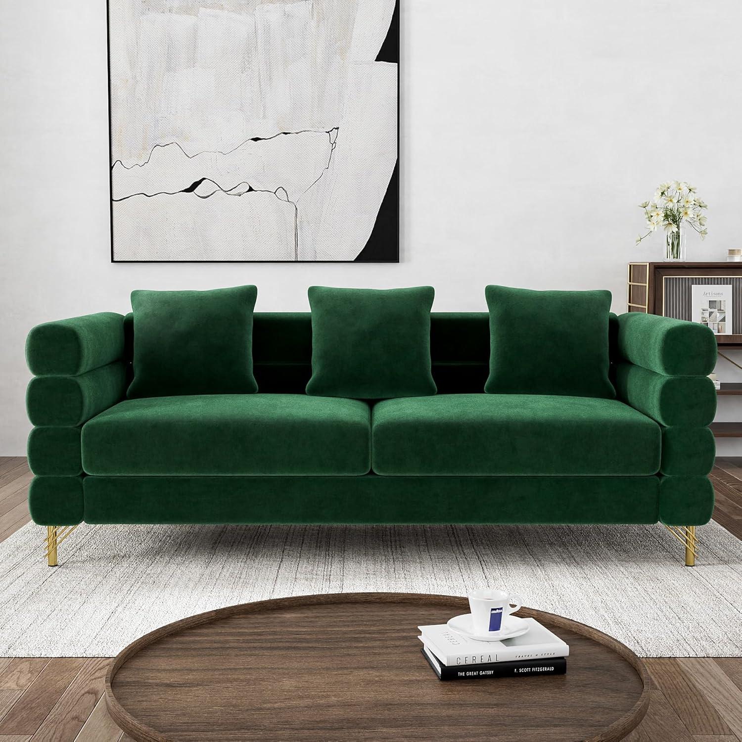 Our Take on the Emerald Velvet Sofa & Loveseat Set: Comfort Meets Style