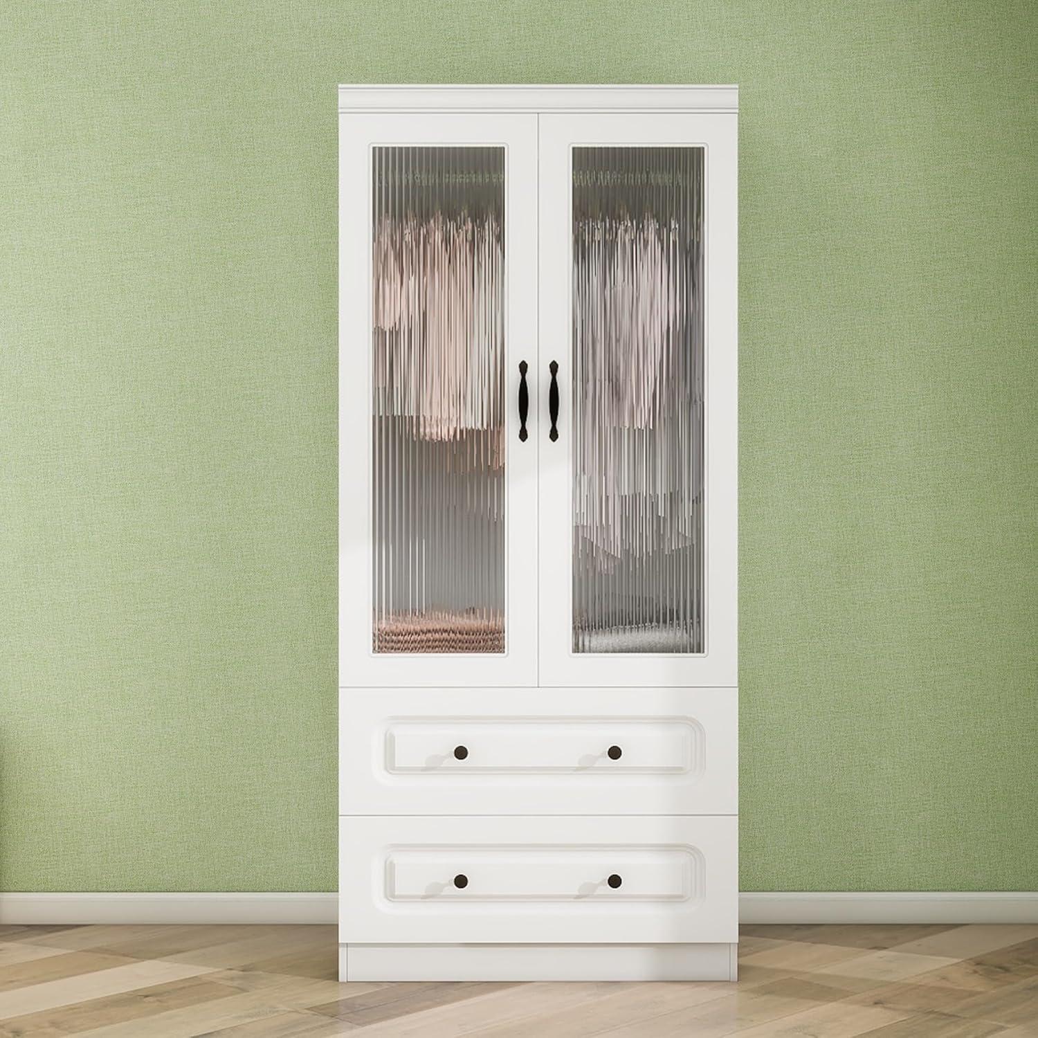 How We Transformed Our Space with GraceGrove's Chic White Wardrobe
