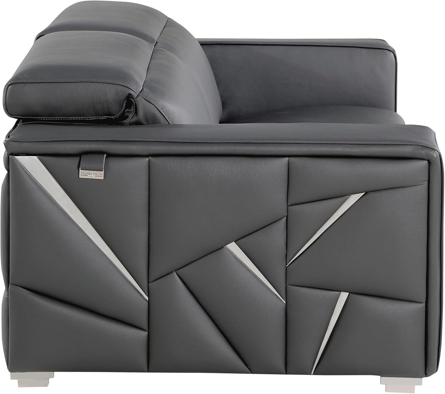 Our Take on BlackJack Furniture's Sleek Italian Leather 2-Piece Set