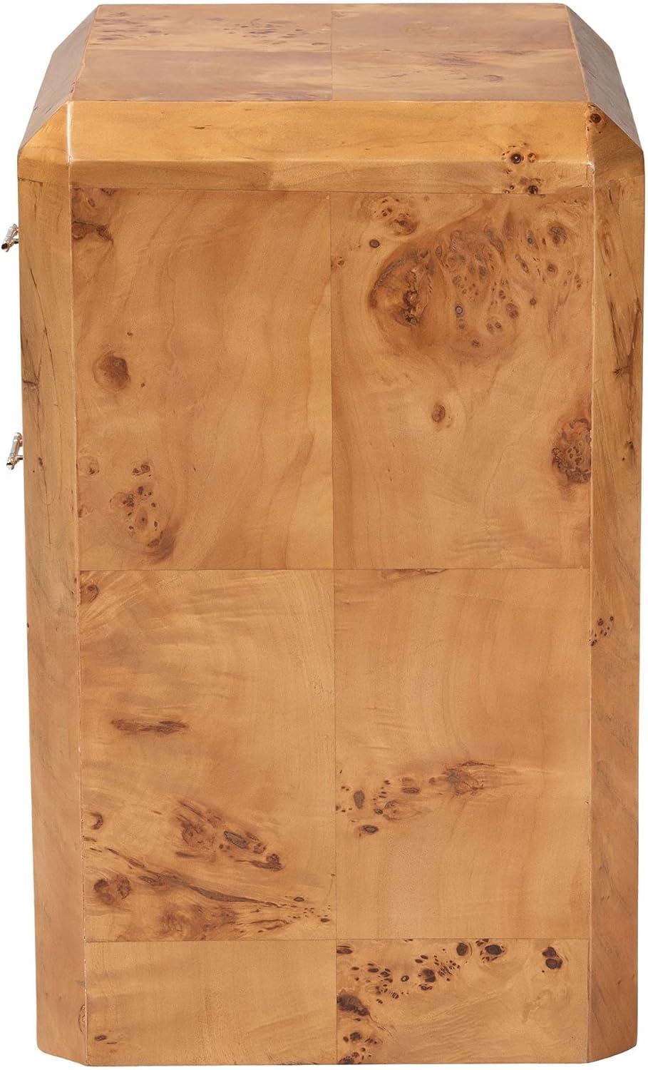 Why We Love the Bali & Pari Nebu mappa Burl⁤ Nightstand