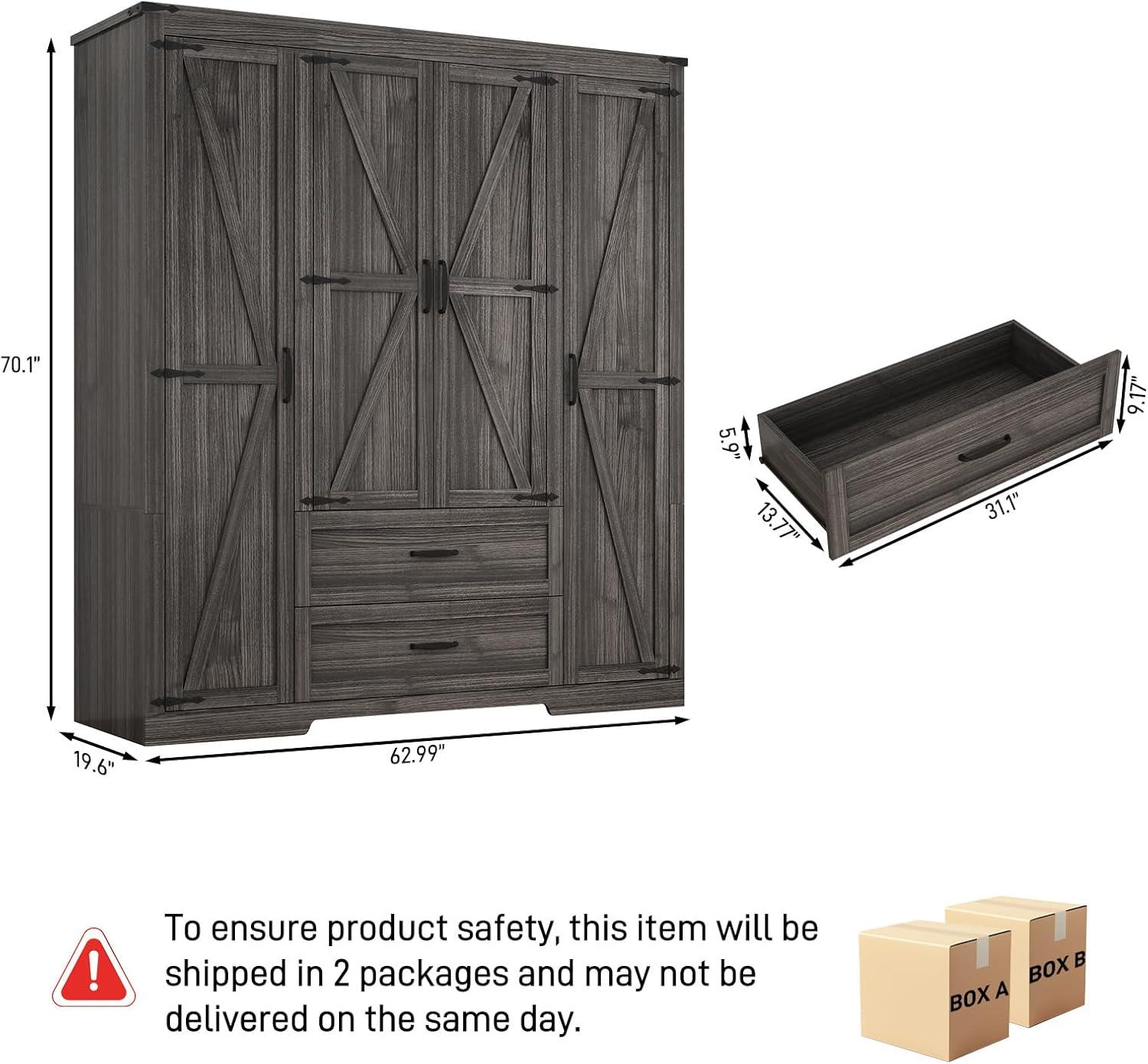 Our Honest Take on the 4-Door Farmhouse Armoire: Looks & Lessons